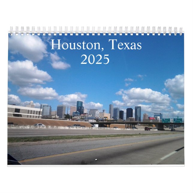 Houston, Texas - Calendrier 2025 (Protection)