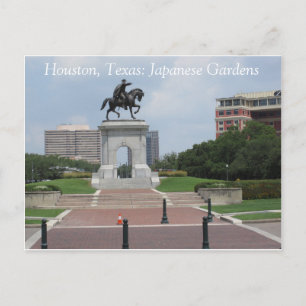 Houston, Texas : Jardins japonais - Carte postale