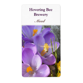 Hoverbee ~ Mead Vin Étiquette