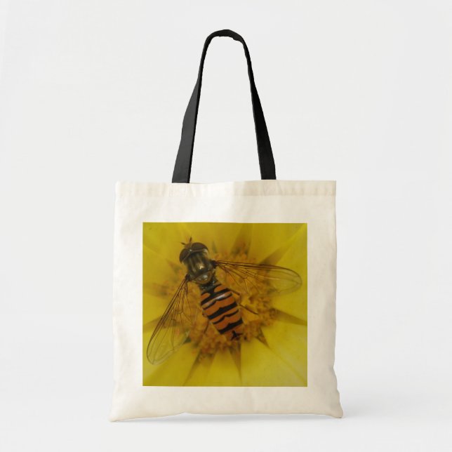 Hoverfly sur un Sac fourre-tout budgétaire Marigol (Devant)