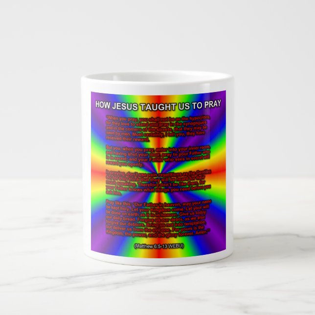 How Jesus Taught Us To Pray Mug (Devant)