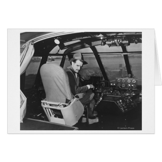 Howard Hughes dans l'épicéa Oie Plan en bois (Devant horizontal)