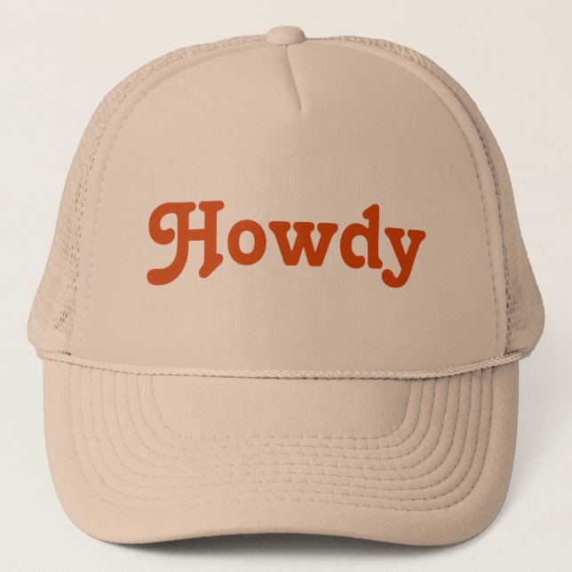 Howdy Casquette (Devant)