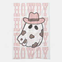 Howdy Cowgirl Halloween Cute cuisine serviette
