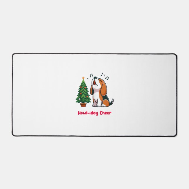 Howl-iday Cheer Beagle Avec Un Design D'Arbre De N (Recto)