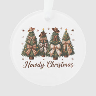 Howley Noël Occidental Noël Arbre Leopard Bow