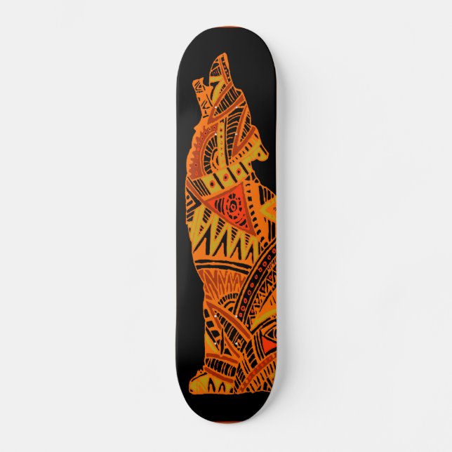 Howling Coyote Sud-Ouest Extreme Sports Skateboard (Recto)