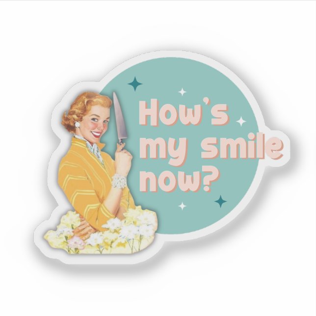 How's My Smile Now Sticker (Devant)