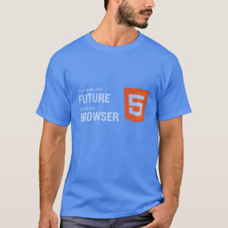 Html5 le futur T-shirt 03 de navigateur