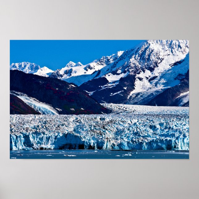 Hubbard Glacier, Alaska Poster (Devant)