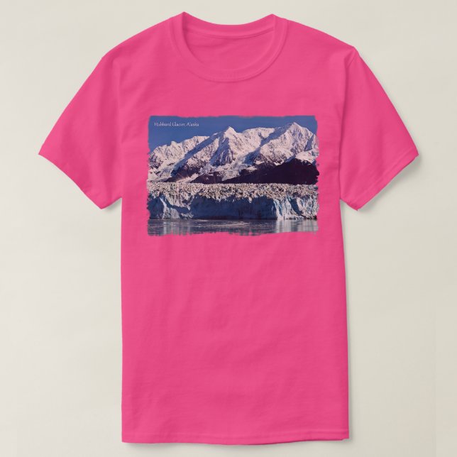 Hubbard Glacier Alaska USA TShirt (Design devant)