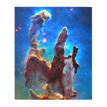 Hubble Eagle Nebula Metal Print