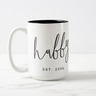 Hubby Mariage photo Anniversaire de la Couple Mug
