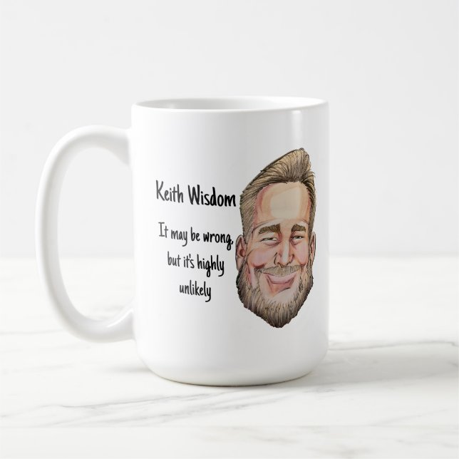 Hubby personnalisé - 15 oz. Mug (Gauche)
