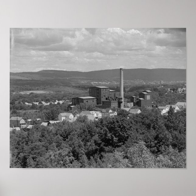 Huber Breaker Ashley Pa. Affiche (Devant)