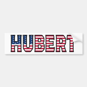 Hubert Name Vorname USA Aufkleber Sticker Auto