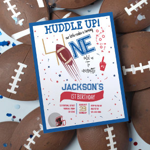Huddle Up Rookie Football Budget 1er anniversaire