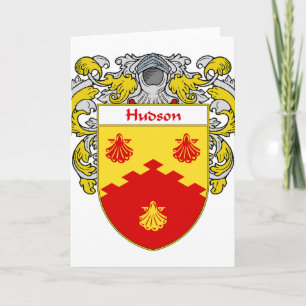 Hudson Coat of Arms/Family Crest
