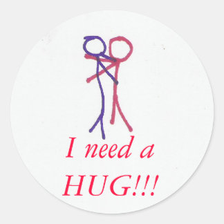Hug, autocollants