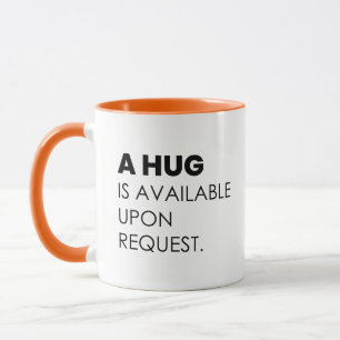 Hug Disponible Sur Demande, Drôle Extrovert Mug