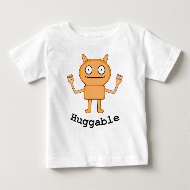 Huggable - Baby Fine Jersey T-shirt  (Devant)