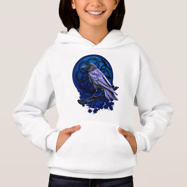 Huginn le Corbeau Minuit Nouvelles Nordiques (Devant)