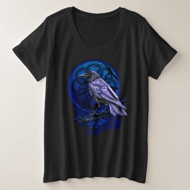 Huginn the Raven Midnight Nordic Tidings (Design devant)