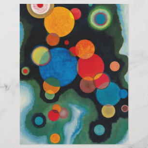 Huile Abstraite de Kandinsky Deepened Impulse sur