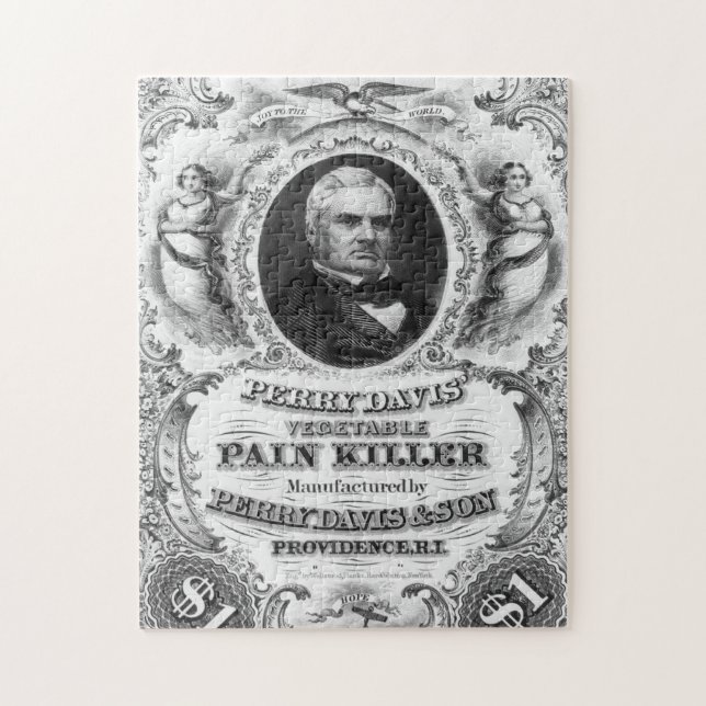 Huile de serpent et vieilles annonces 8 Puzzle (Vertical)