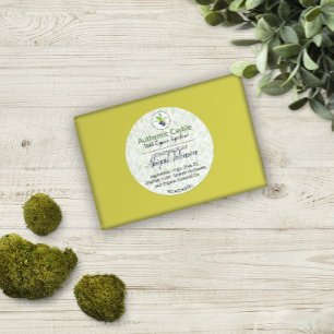 Huile d'Olive Pure Étiquette fait maison