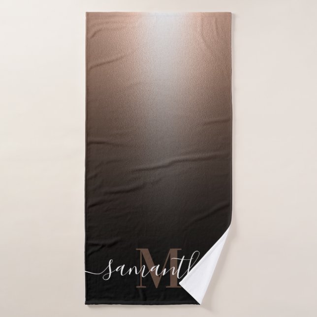 Huile d'or rose (Serviette de bain)