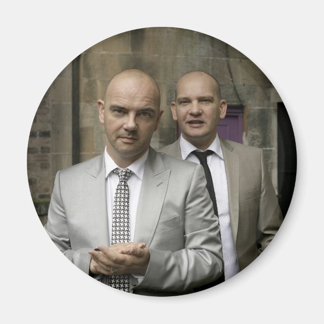 Huile et cri - Aimant frigo (Devant)