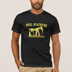 Huile Jack, T-shirt de gisement de pétrole,