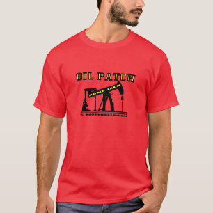 Huile Jack, T-shirt rouge de correction d'huile,