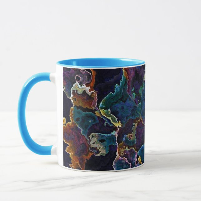 Huile Slick Café Mug (Gauche)