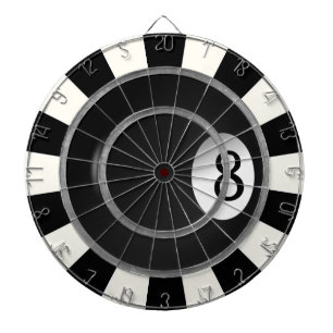 Huit Cibles de flechettes de régulation Billiard B
