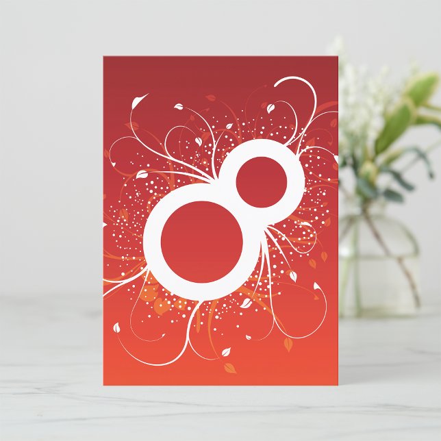 Huit invitations décoratives (Créateur téléchargé)