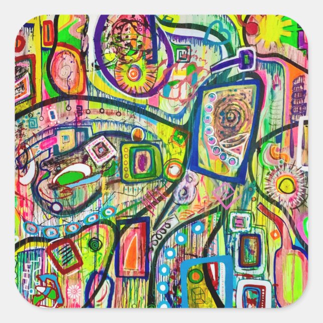 Huit Stickers Martinis (Devant)