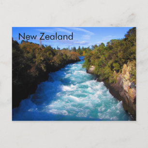 Huka Falls, Nouvelle-Zélande Carte postale