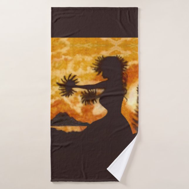 Hula Dancer (Serviette de bain)