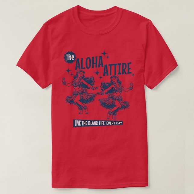 Hula Girl TShirt (Design devant)