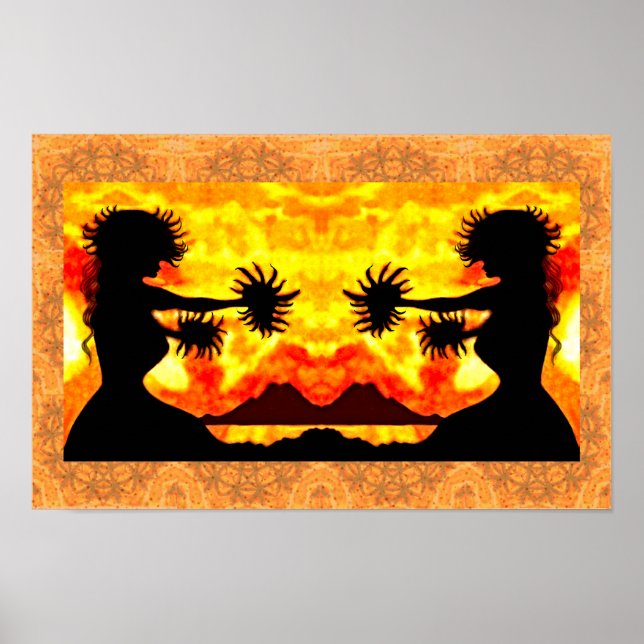 Hula Girls Print, Value Poster Paper (Matte) (Devant)