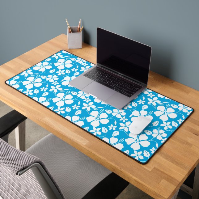 HULA HAÏIENNE (HIBISCUS) BLEU (Bureau 2)