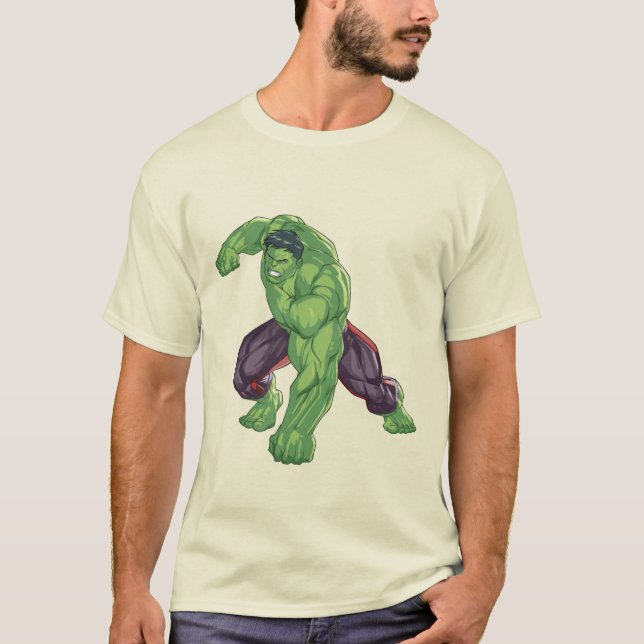 Hulk Smash Graphic T-Shirt (Devant)