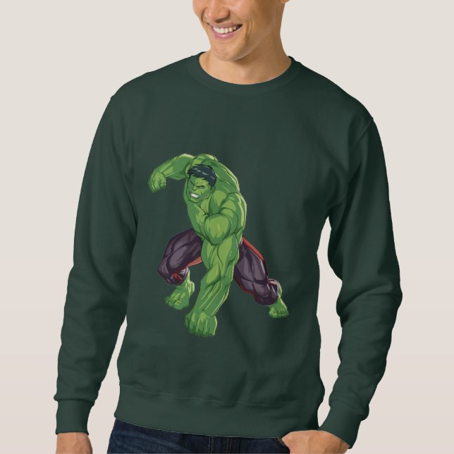 Hulk Smash Men Sweatshirt (Devant)