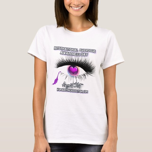 Humanizingaddiction.com T-shirt de base (Devant)