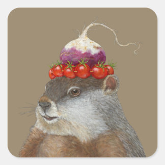 Humboldt les autocollants de la marmotte