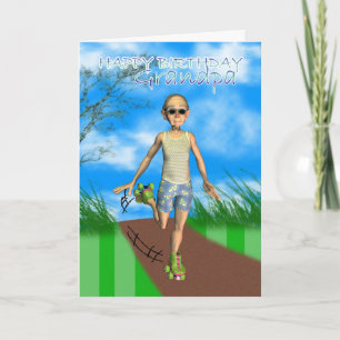 Humeur de carte de bande dessinée de grampa de