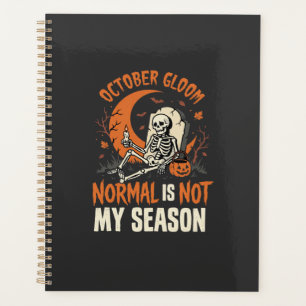 Humeur de squelette d'humour noir d'Halloween