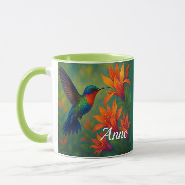 Humming bird coffee Mug (Gauche)